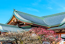 北野天滿宮（屋頂材料）/ 綠藍色